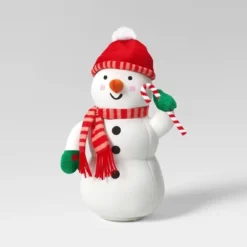 12.5" Battery Operated Animated Plush Snowman Figurine - Wondershop™ White -Northlight Store GUEST 0b374cb7 2dfb 4889 b4f3 97c34e7fa194