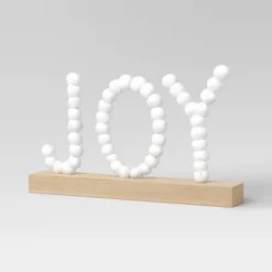7.75" Battery Operated LED Lit 'JOY' Pom Pom Tabletop Decorative Sign - Wondershop™ 7 7.75" Battery Operated LED Lit 'JOY' Pom Pom Tabletop Decorative Sign - Wondershop™ -Northlight Store GUEST 1922a766 e64c 439c 9c2e dc4e273d180e