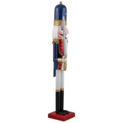 Northlight 48.25" Blue And White Christmas Nutcracker Soldier With Sword -Northlight Store GUEST 1dd177e5 bad9 4cff 8d84 4aaf7cc8ab5f