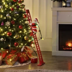 Mr. Christmas Super Climbing Santa Animated Musical Christmas Decoration 10 Mr. Christmas Super Climbing Santa Animated Musical Christmas Decoration -Northlight Store GUEST 2871e33c ec67 421f 940f ece62a666d26