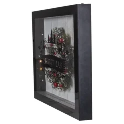 Northlight 14" Black Framed 3D "Merry Christmas" LED Christmas Box Decor -Northlight Store GUEST 2c363739 9cda 4a0e 90da f55218b5187c