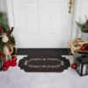 Northlight Black And Copper Reindeer "Merry Christmas" Doormat 18" X 30" -Northlight Store GUEST 436a3655 6330 4bb2 b3aa bdaa4a66b826