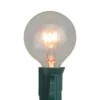 Northlight Pack Of 25 Clear G40 Christmas Replacement Bulbs