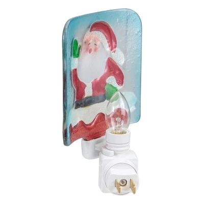 Northlight 6" Red And White Santa Claus Christmas Night Light 5 Northlight 6" Red And White Santa Claus Christmas Night Light - Image 3