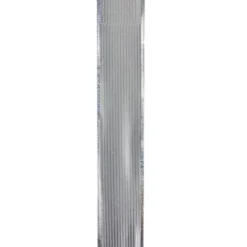 Northlight Silver Horizontal Striped Wired Christmas Craft Ribbon 2.5" X 10 Yards