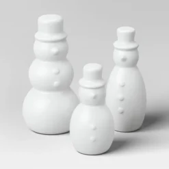 12pc Battery Operated Lit Metal House With Bottle Brush Trees And Snowmen Christmas Village Set - Wondershop™ Black -Northlight Store GUEST 496c44a8 39d2 43fe 98a3 867428eef034