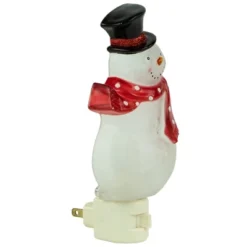 Northlight 6.75" Snowman Wearing Red Scarf Christmas Night Light 9 Northlight 6.75" Snowman Wearing Red Scarf Christmas Night Light -Northlight Store GUEST 5002169c b9a6 42e8 9eca 40ffd1362a58