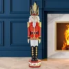 Haute Decor 37" Christmas Nutcracker Outdoor Decor Red/Black -Northlight Store GUEST 50507fbc 7976 4ae0 8fea 79dcc4855b19