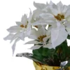Northlight 17" Potted White Artificial Poinsettia Christmas Arrangement -Northlight Store GUEST 526350c5 08cb 43fd 8b8d 38a6507111eb