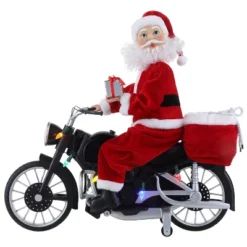 Mr. Christmas Animated LED Motorcycling Santa Musical Christmas Decoration 10 Mr. Christmas Animated LED Motorcycling Santa Musical Christmas Decoration -Northlight Store GUEST 5373fbc1 387b 4c03 bd48 6299dc39d03e