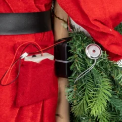 Northlight 48" Santa Claus With Artificial Flocked Alpine Tree Christmas Figure -Northlight Store GUEST 5b9a755a 75a2 49d9 a393 dac59b5a6c88