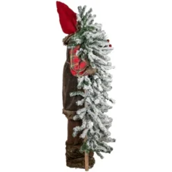 Northlight 48" Santa Claus With Artificial Flocked Alpine Tree Christmas Figure -Northlight Store GUEST 60c8b386 e294 40e0 af97 ac39964339f1