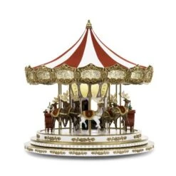 Mr. Christmas Santa And Reindeers Regal Carousel Animated Musical Christmas Decoration - 16" -Northlight Store GUEST 633fb2f4 b594 40db 9138 045e4ad9abfd
