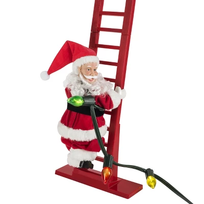 Mr. Christmas Super Climbing Santa Animated Musical Christmas Decoration 4 Mr. Christmas Super Climbing Santa Animated Musical Christmas Decoration - Image 2