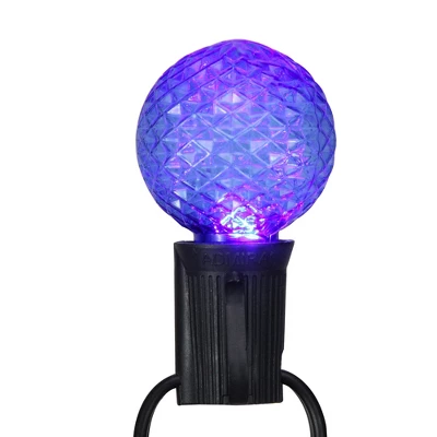 Northlight Pack Of 25 Faceted LED G40 Multi-Color Christmas Replacement Bulbs 5 Northlight Pack Of 25 Faceted LED G40 Multi-Color Christmas Replacement Bulbs - Image 3