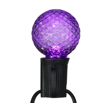 Northlight Pack Of 25 Faceted LED G40 Multi-Color Christmas Replacement Bulbs 3 Northlight Pack Of 25 Faceted LED G40 Multi-Color Christmas Replacement Bulbs