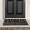 Northlight Black And Gold Merry Christmas Doormat 18" X 30" -Northlight Store GUEST 8903b7f5 f233 4975 bd36 10a379c47f7e