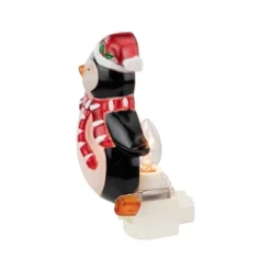 Northlight 6" Black And Red Happy Penguin In Santa Hat Christmas Night Light -Northlight Store GUEST 8a02405d 3a18 4d7a b84d 29e68c22f2b9
