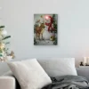 Northlight LED Lighted Snowman And Reindeer Christmas Canvas Wall Art 15.75" X 11.75" -Northlight Store GUEST 908bfa08 d2d4 4750 b6e3 e6687aed73aa