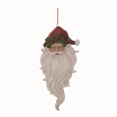 Transpac Resin Brown Christmas Classic Santa Hanging Wall Accent 3 Transpac Resin Brown Christmas Classic Santa Hanging Wall Accent