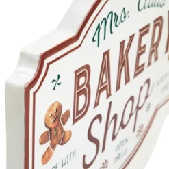 Northlight 18" Mrs. Claus' Bakery Shop Metal Christmas Wall Sign 13 Northlight 18" Mrs. Claus' Bakery Shop Metal Christmas Wall Sign -Northlight Store GUEST ac98393a bd69 468a b78e b8f9ce22e514