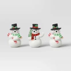 12pc Battery Operated Glittered Paper Christmas Village Set With Bottle Brush Trees And Snowmen - Wondershop™ White/Pink/Blue -Northlight Store GUEST b86d9d4e 3c8a 4a90 a8b1 52faf9746214