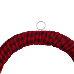 Northlight Red And Black Buffalo Plaid And Berry Artificial Christmas Wreath - 24-Inch, Unlit -Northlight Store GUEST b98ff18d 48ee 4d62 b6a3 51d5d2c069bf
