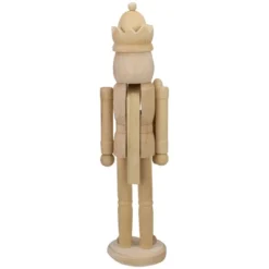 Northlight 14.75" Unfinished Paintable Wooden Christmas Nutcracker With A Crown 9 Northlight 14.75" Unfinished Paintable Wooden Christmas Nutcracker With A Crown -Northlight Store GUEST b9cfafea f5b1 40ed bb02 decb4cddcacd