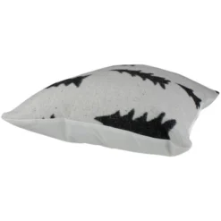 Northlight 18" White And Black Forest Trees Knit Christmas Throw Pillow -Northlight Store GUEST bd1f884a d2b8 4bd2 a18d 4d5e9af72083