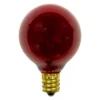 Northlight Pack Of 25 Transparent G40 Red Christmas Replacement Bulbs -Northlight Store GUEST be08023f 5b35 4347 a541 df1c08b3e7a5