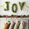 6' Pre-Lit Battery Operated Mixed Greenery 'Joy' Garland With Gold Ribbon - Wondershop™ -Northlight Store GUEST c4a5bba7 ffa2 413f 96b5 49b552daecef