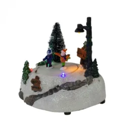 Northlight 5.5" LED Lighted Animated And Musical Christmas Skating Village Display Piece -Northlight Store GUEST d2bce0ae ea6e 49db ac03 36bcf9cd6d06