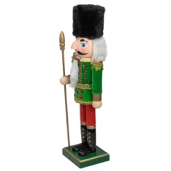 Northlight 14" Green And Red Christmas Nutcracker Soldier With Spear -Northlight Store GUEST d92ab666 030f 4466 b5cb 7bd1411f0474