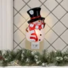 Northlight 6.5" White And Red Snowman In Black Top Hat Christmas Night Light -Northlight Store GUEST e22c32a4 4d92 45c4 8180 7ee7fee0b548