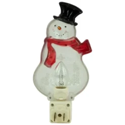 Northlight 6.75" Snowman Wearing Red Scarf Christmas Night Light 11 Northlight 6.75" Snowman Wearing Red Scarf Christmas Night Light -Northlight Store GUEST e70a5fe2 5dd6 48a2 a341 264f1d794046